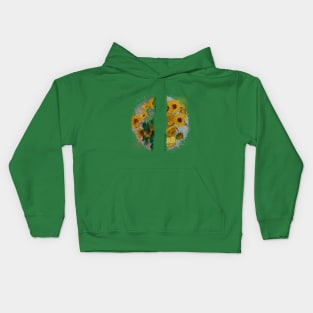 Sunflowers Kids Hoodie